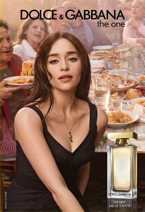 dolce gabbana emilia clarke cringe|Weekend Perfume Movies: Dolce&Gabbana The One.